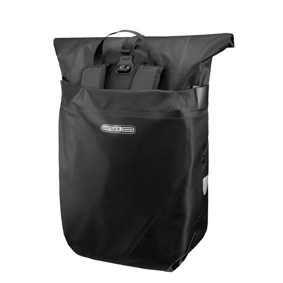 ORTLIEB ヴァリオ QL2.1 26L バックパック リバーシブル A4サイズ 収納 ブラック 自転車 
