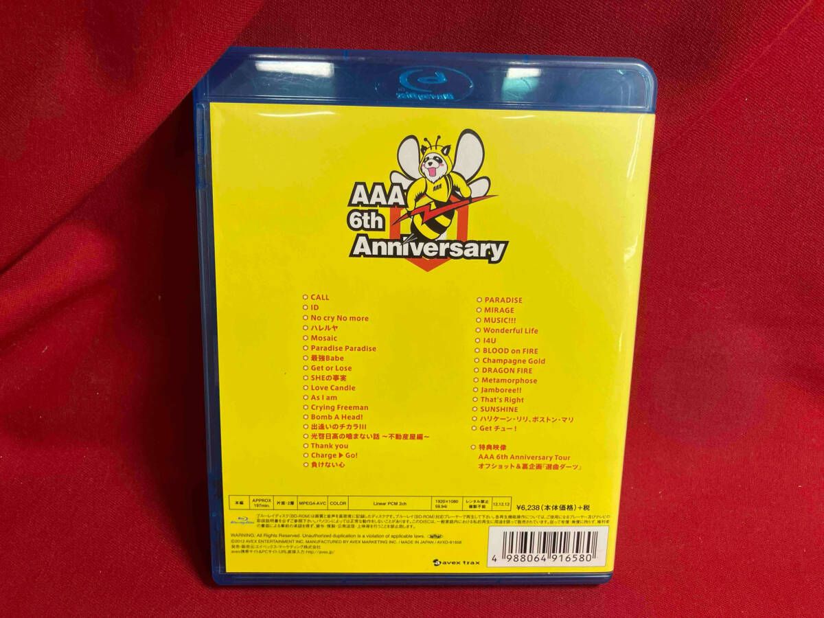 AAA 6th Anniversary Tour 2011.9.28 at Zepp Tokyo(Blu-ray