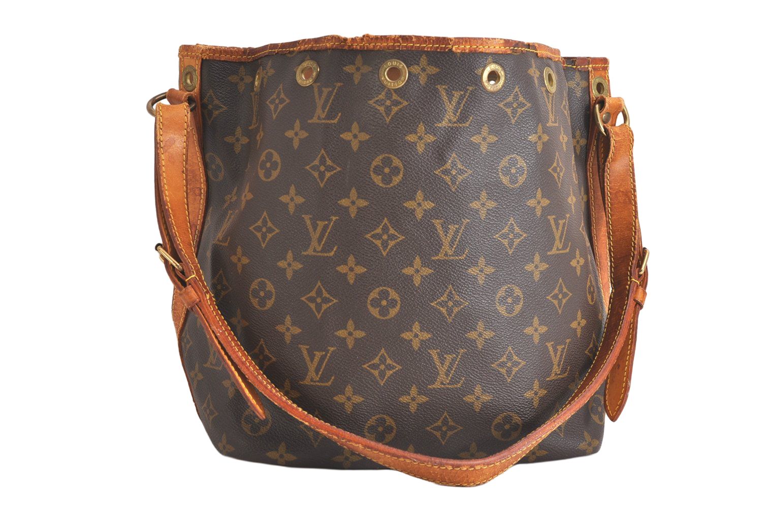 LOUIS VUITTONルイヴィトン ノエ モノグラム 巾着 ショルダー ルイ