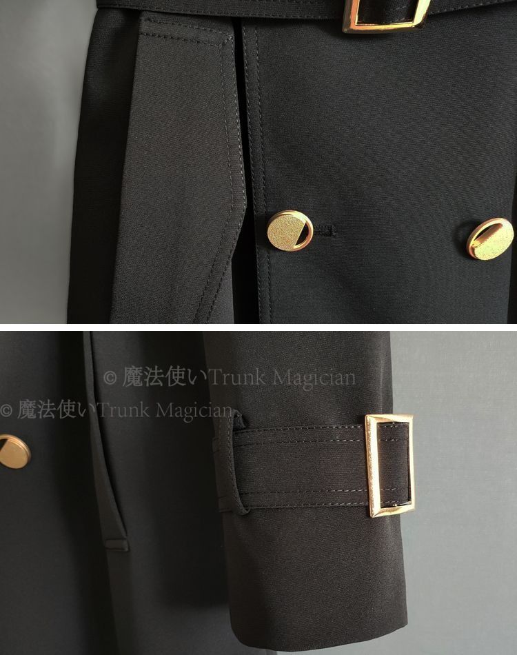 トレンチコート 無地