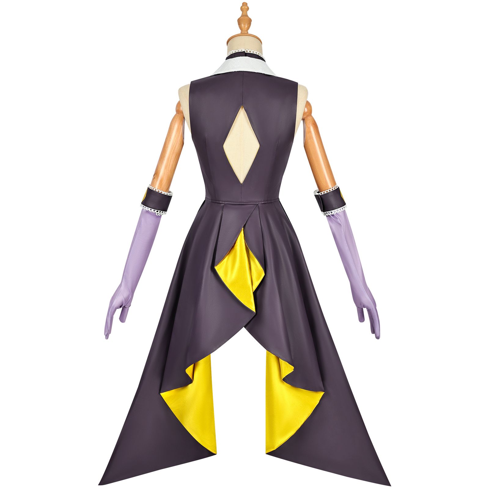 コスプレ 衣装 月詠歌 !-利用不可文字-! 守護甜心 変身衣装風 アニメ キャラクター 仮装 ドレス服 M250826-5 UBS-PPNI_AC_ID