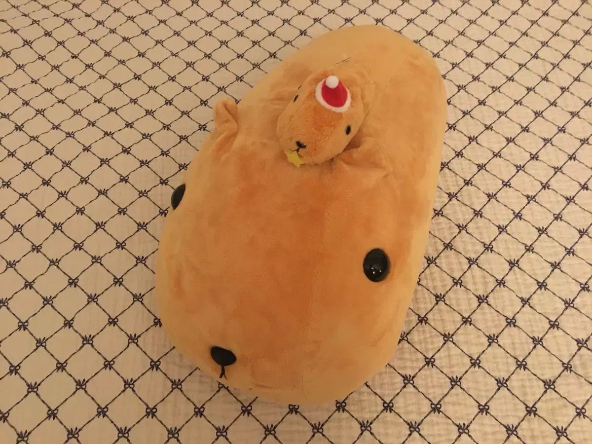 作家ものpream(ぷりぃむ)さんのぬいぐるみ ぺたんこぴぷちゃん