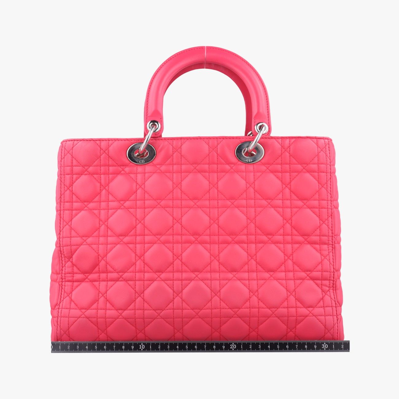 クリスチャンディオールChristian Diorレディディオールピンクラムスキン16-BO-0154