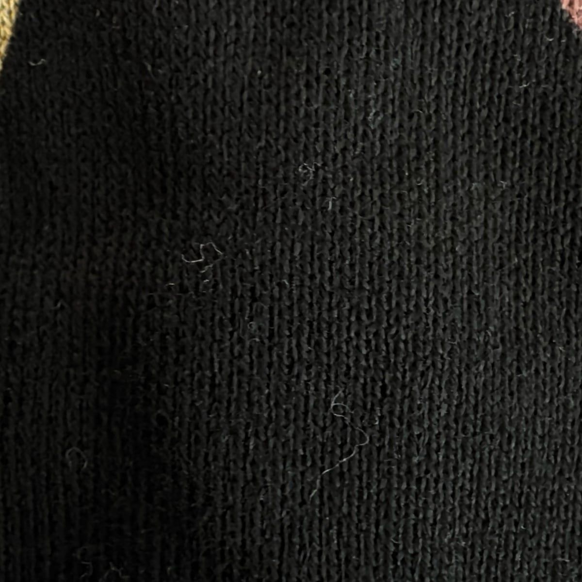 【 LEONARD 】 美品　半袖　カットソー黒　サイズ42 セール】 【安座間美優着用】Crossed Stripe 半袖カットソー （T