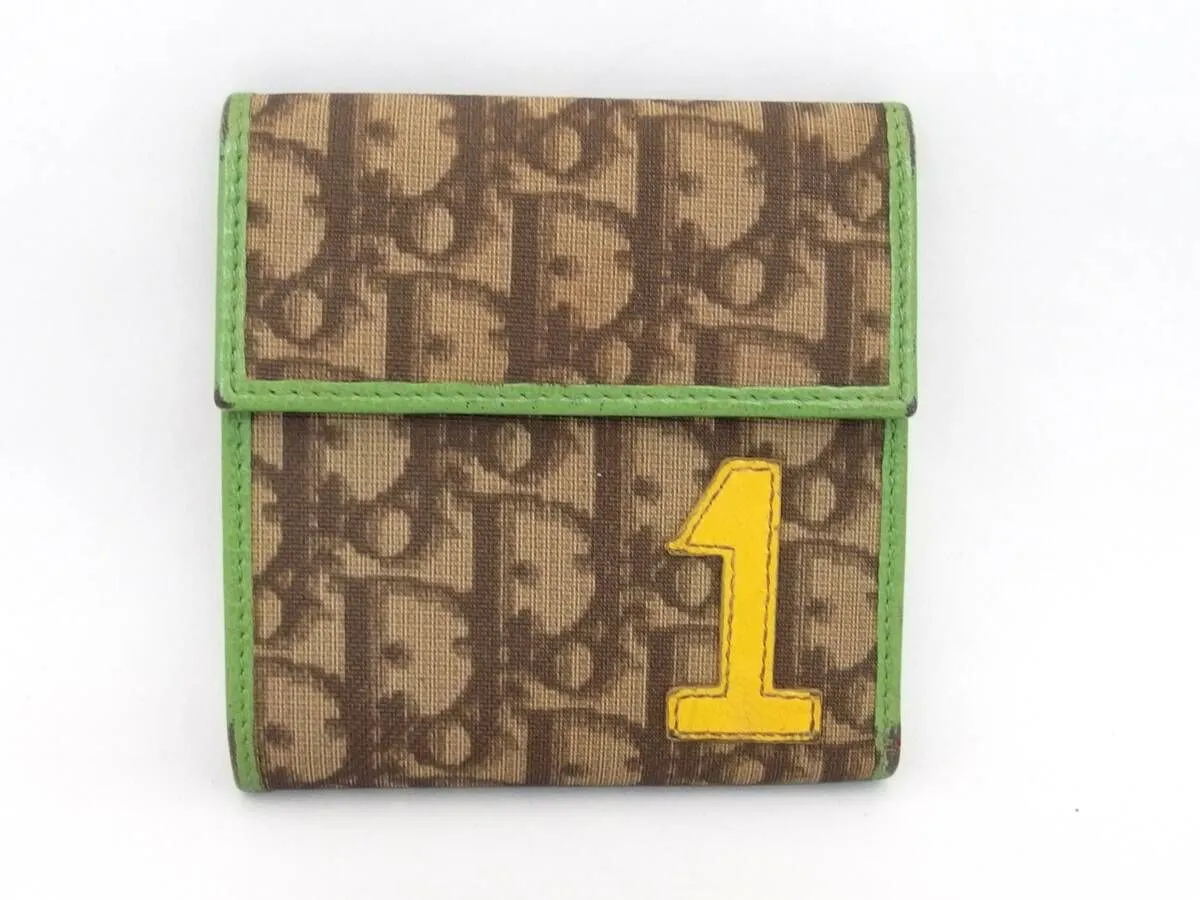 Christian Dior ディオール I3 琥珀 カフリンクス ロゴ カフス
