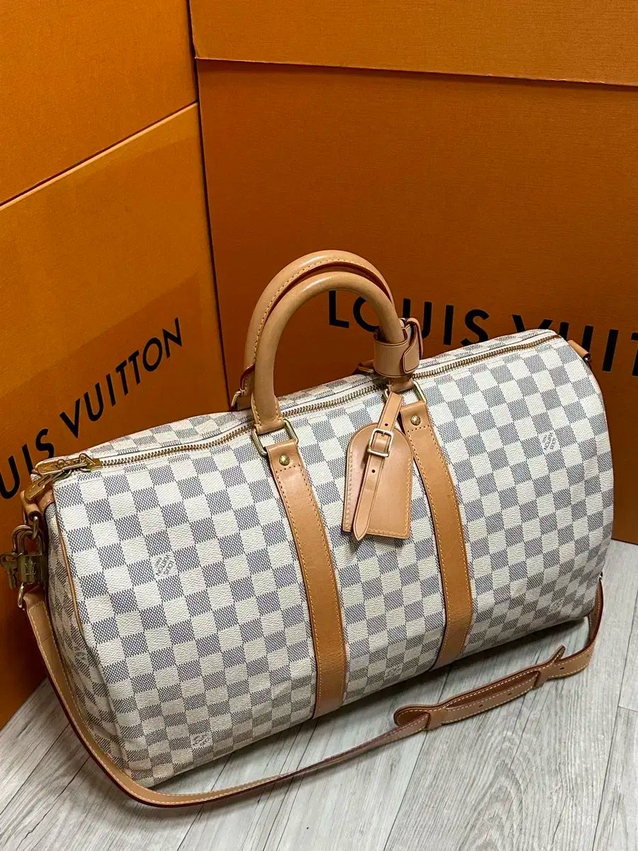 Louis Vuitton ルイヴィトン ダミエ アズール キーポル 45 版