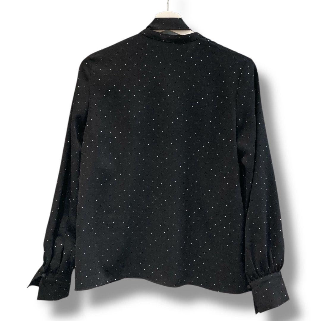 ANAYI アナイ ドットプリントボウタイブラウス 101927-13-540-96-380