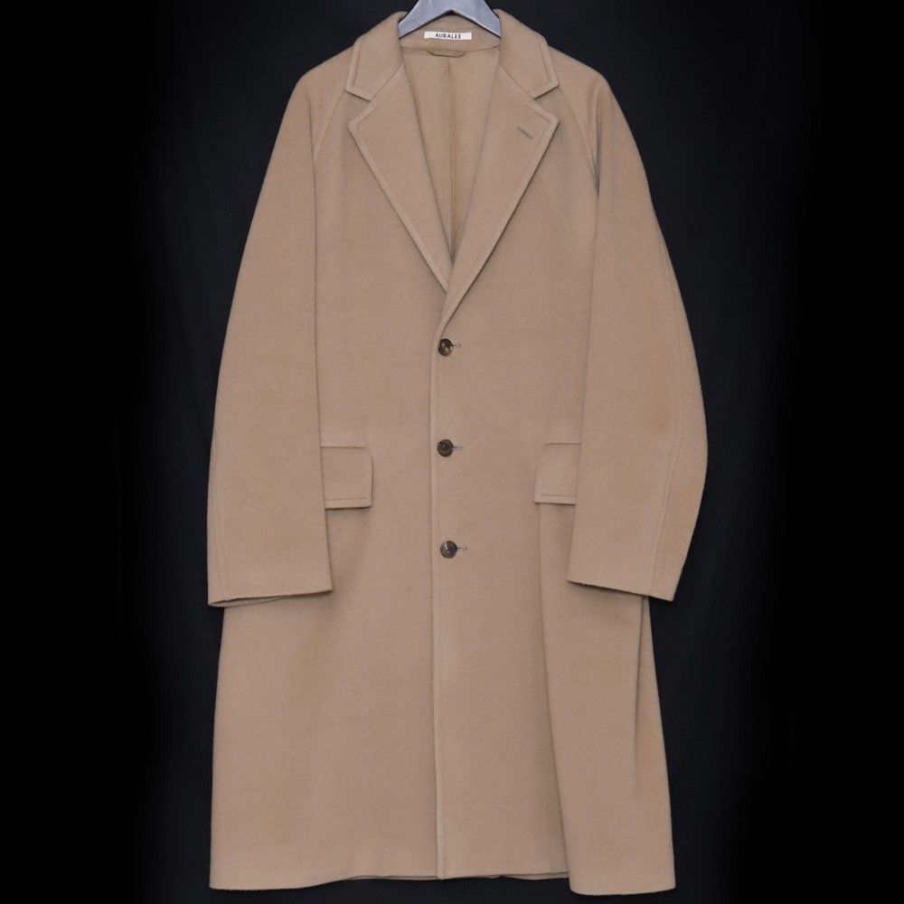 AURALEE CASHMERE WOOL MOSSER CHESTERFIELD COAT サイズ4 - メルカリ
