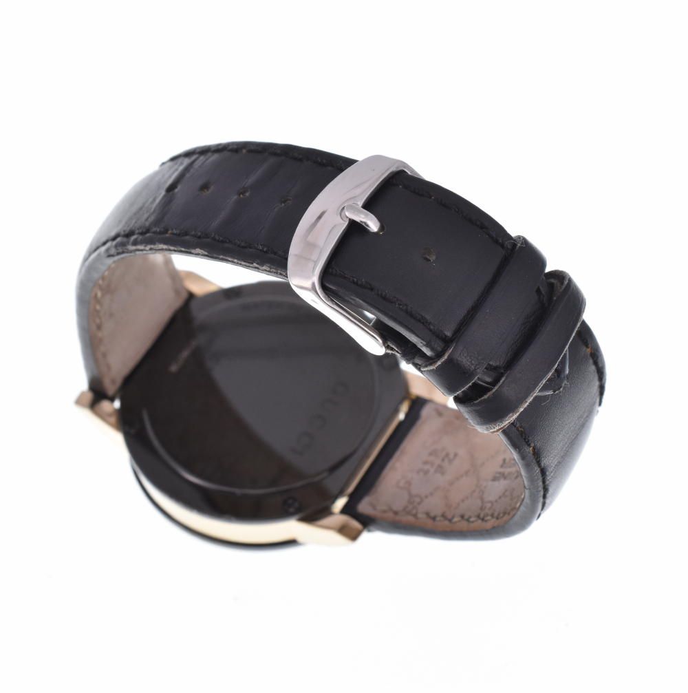 グッチ GUCCI 101.2 Gクロノ クロノグラフ クォーツ メンズ K