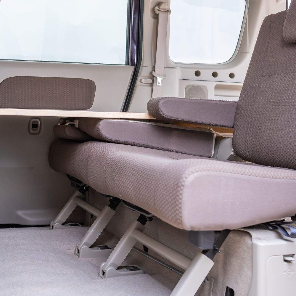 ベッドキット 蜜蠟ワックス塗装 エブリイワゴン DA17W用 TABIKI 車中泊 車内用 車中キャン オートキャンプ 軽バンキャンプ用品 BRIGHTFACE_UK