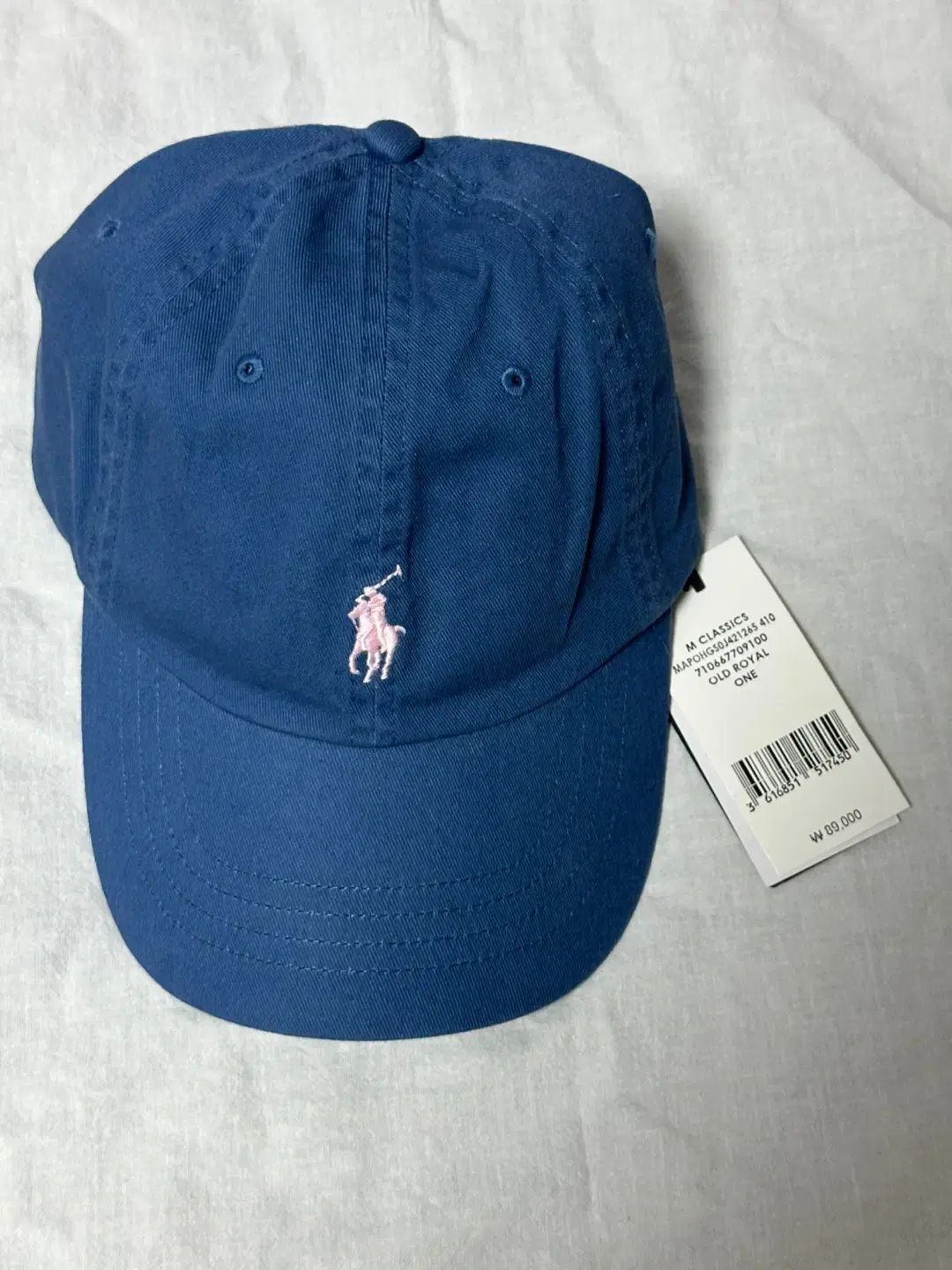 POLO Ralph Lauren ポロラルフローレン ボールキャップ ネイビー ライトピンクポニー