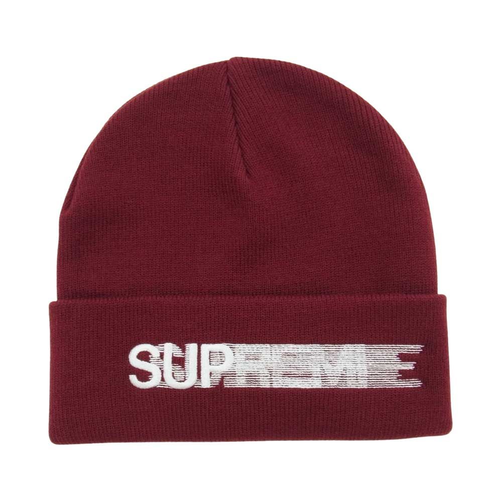 Supreme シュプリーム 帽子 23SS motion logo beanie モーションロゴ