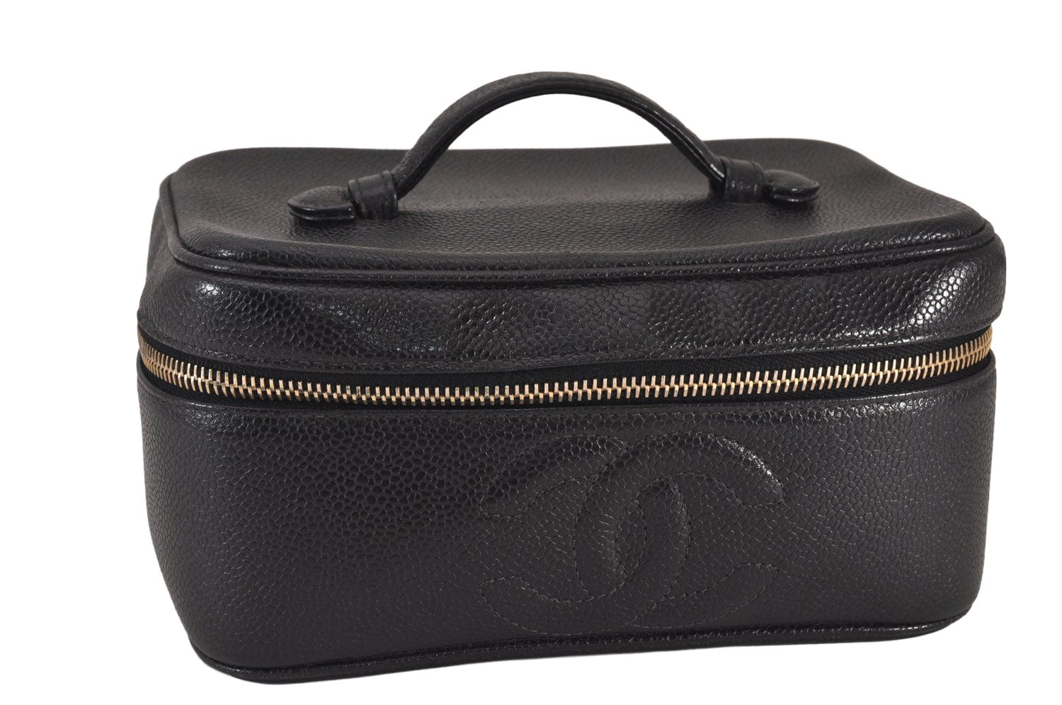 ◆シャネル　キャビアスキン　バニティバッグ　バニティ　ジャンク品 シャネル（CHANEL） バニティバッグ キャビアスキン 買取 - 買取
