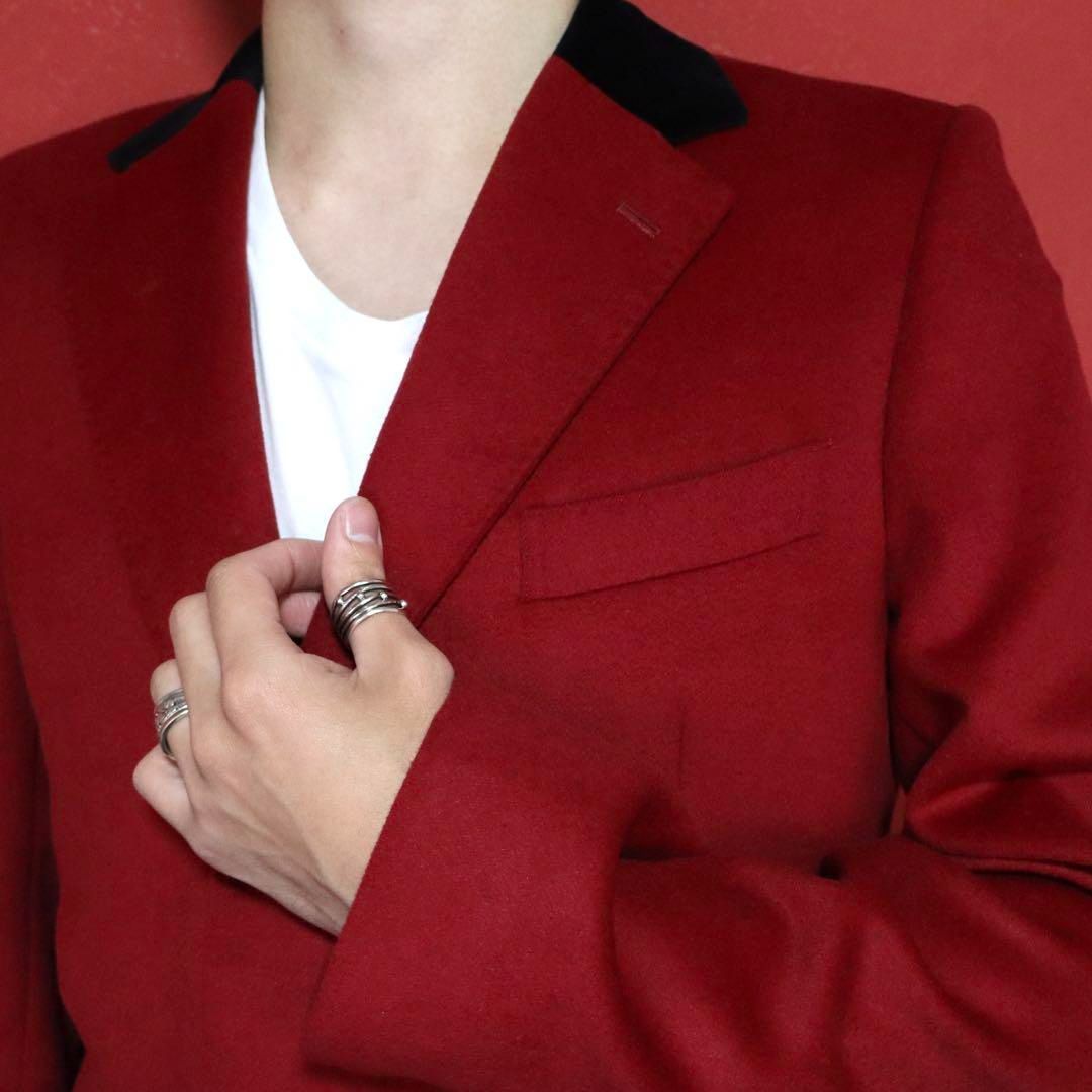 極美品】JOHN LAWRENCE SULLIVAN ベロア切替 ロングコート 極美品