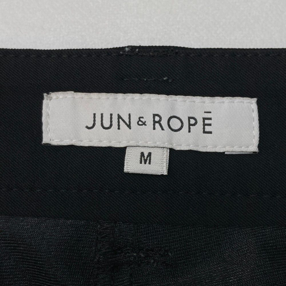 サイズ：M JUN&amp;ROPE ジュン アンド ロペ  インナー付 ストレッチスカート  ブラック系 [240101426059] ゴルフウェア レディース ストスト サイズ：M JUN&ROPE ジュン アンド ロペ インナー付 ストレッチ