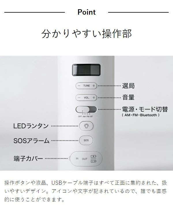 防災ラジオ