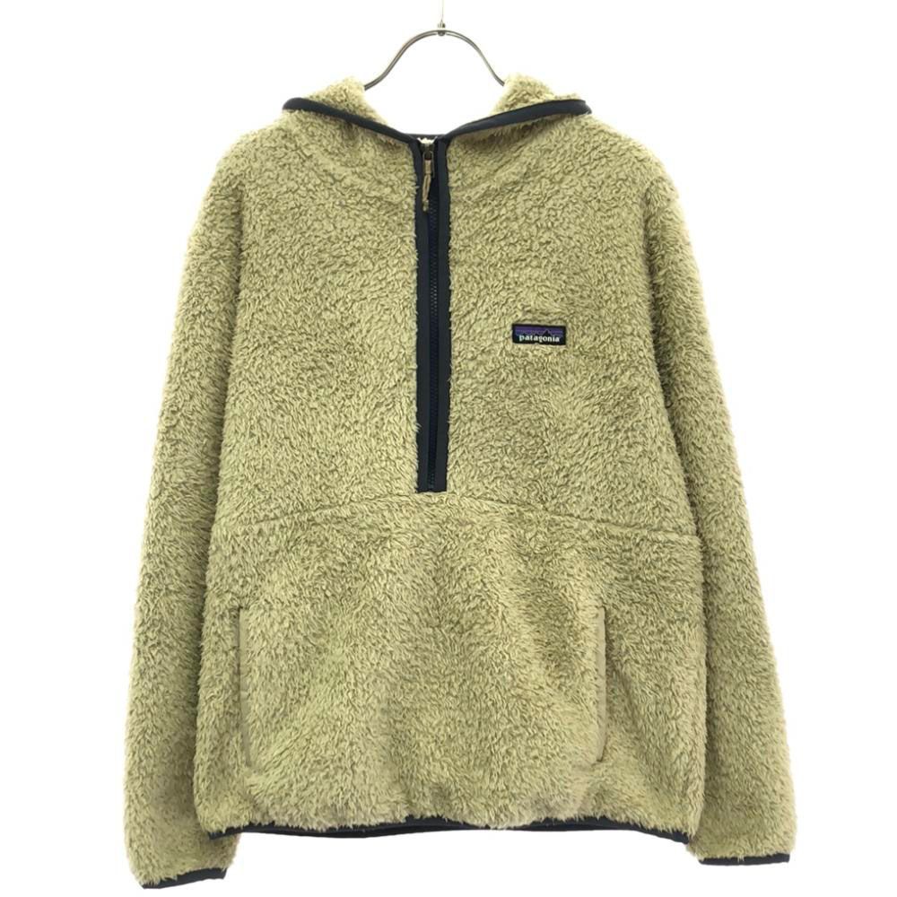 パタゴニア 25245 ハーフジップ フリースジャケット M ベージュ パタゴニア 25245 ハーフジップ フリースジャケット M ベージュ