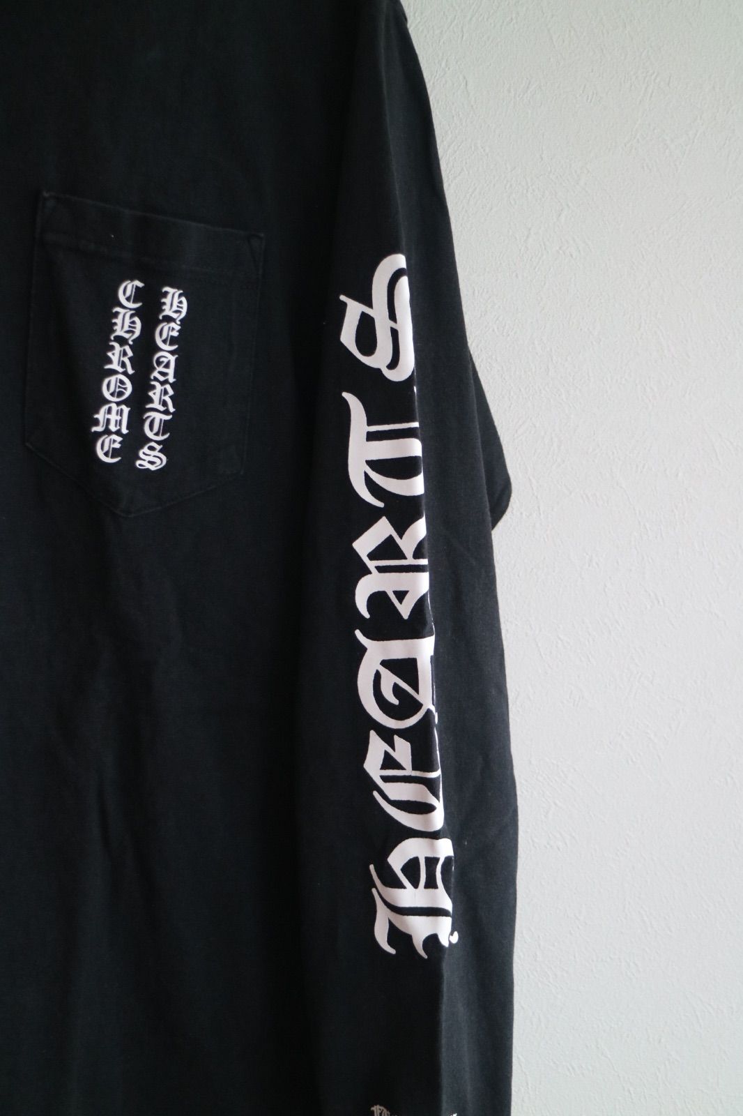 90s 初期タグ CHROME HEARTS ロンT クロムハーツ USA製 オールド