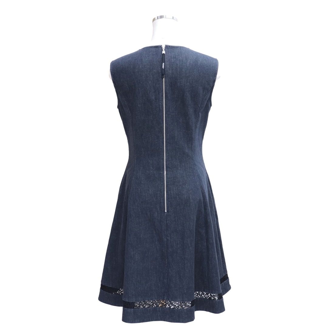 美品 フォクシー ニューヨーク INDIGO Dress デニム ワンピース