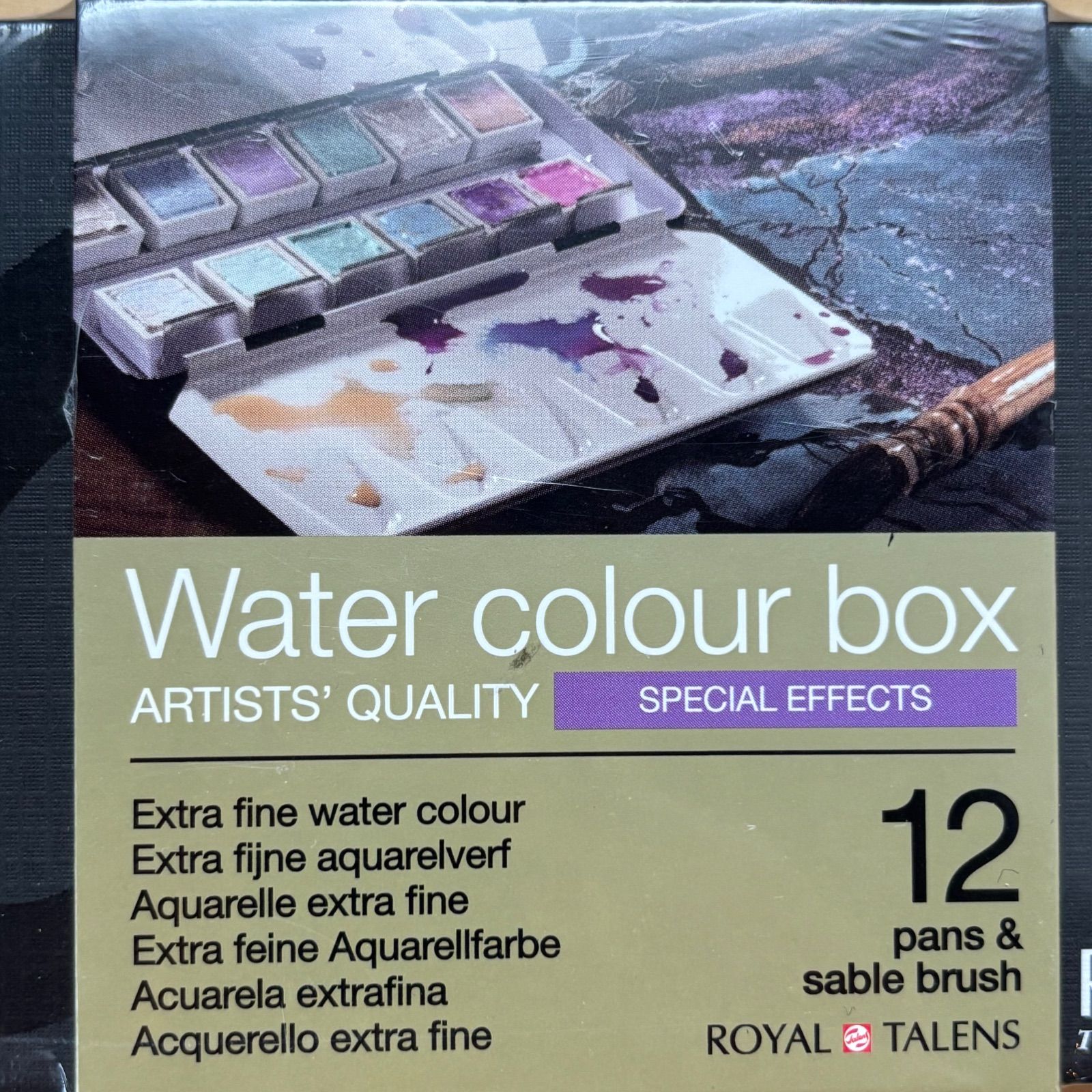 ロイヤルターレンス レンブラント 固形水彩絵具 エフェクト 12色セット アート WWW_IBETON_RU