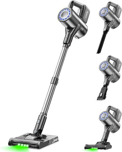 掃除機コードレス【2025最新型!50000pa超強力吸引&水タンク付き