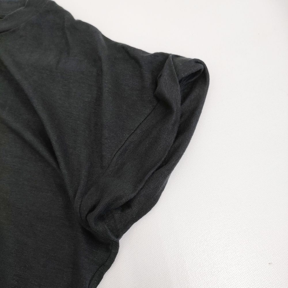 MARGARET HOWELL LINEN JERSEY TOP 578-5168030 定価18700円 カットソー 25SS ブラック レディース マーガレットハウエル【中古】5-0815S♪ MARGARET HOWELL LINEN JERSEY TOP 578-5168030 定価18700円