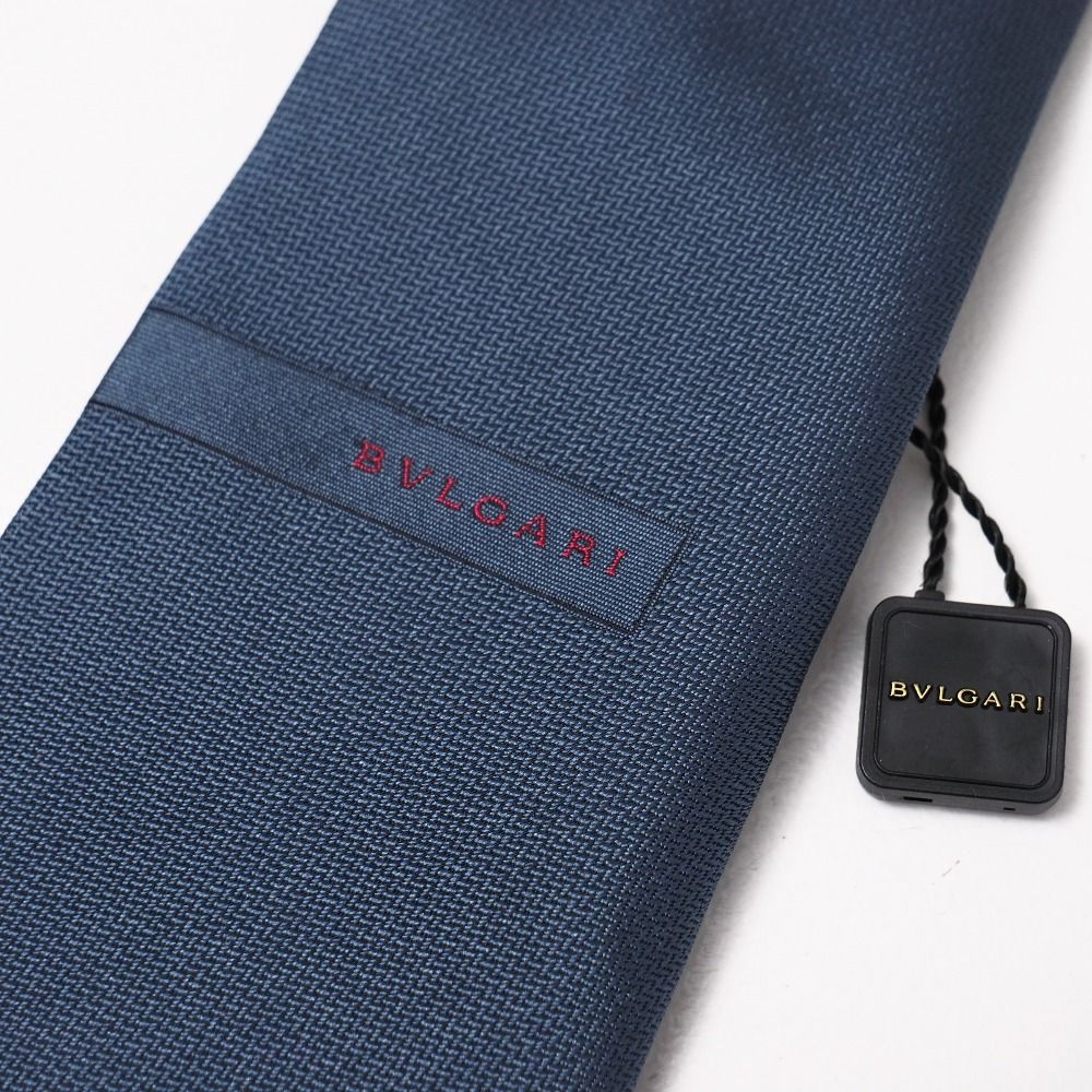 □未使用品□BVLGARI ブルガリ ネクタイ シルクネクタイ