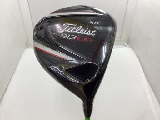 Titleist 913 D3 ドライバー 9.5 タイトリストATTAS 4U Used Titleist 913D3 Driver 9.5 Degree Used Golf Club at