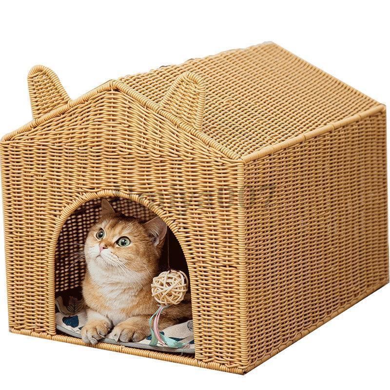 猫用ベッド 猫耳