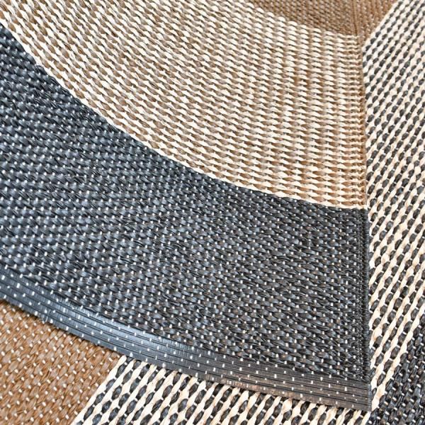 100×70cm プラスチックラグ SEASONS Cacao Brita Sweden ブリタスウェーデン イン＆アウトドアラグ MARWIL-DEMENAGEMENTS_CH