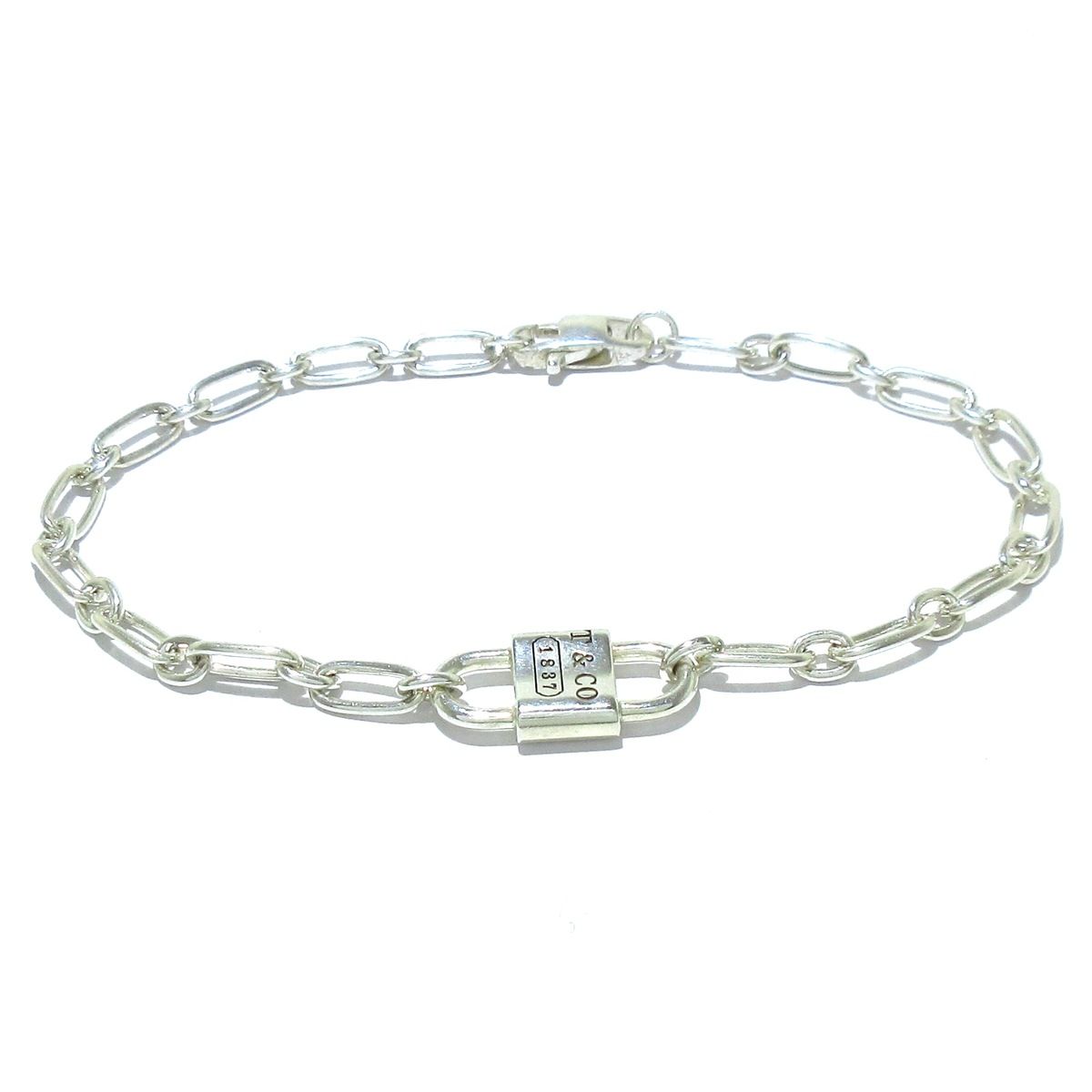 Tiffany & Co. ティファニー スモール ダブル ロック ブレスレット 新作）Tiffany & Co スモールダブルロックブレスレット (Tiffany
