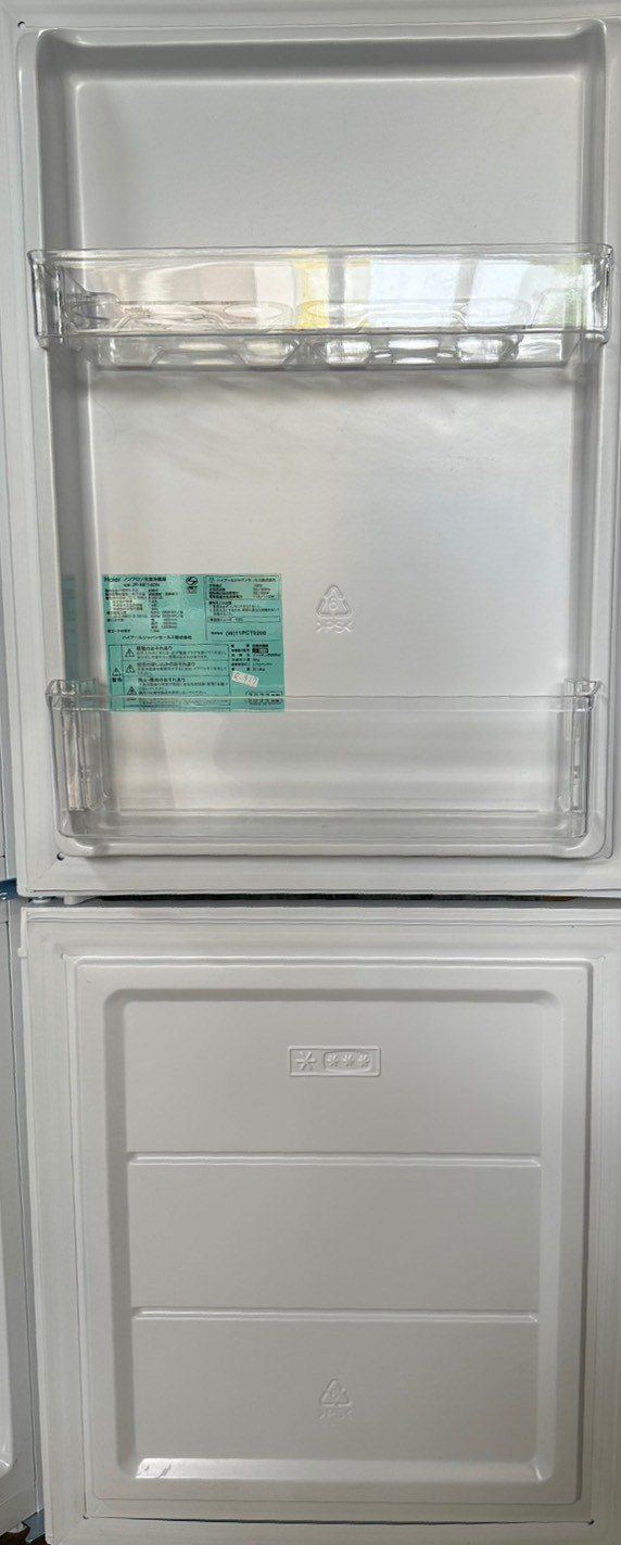 【高年式】大阪送料無料★3か月保障付き★冷蔵庫★ハイアール★2ドア★2023年★JR-NF140N★R-917 高年式】大阪送料無料☆3か月保障付き☆冷蔵庫☆ハイアール☆2ドア