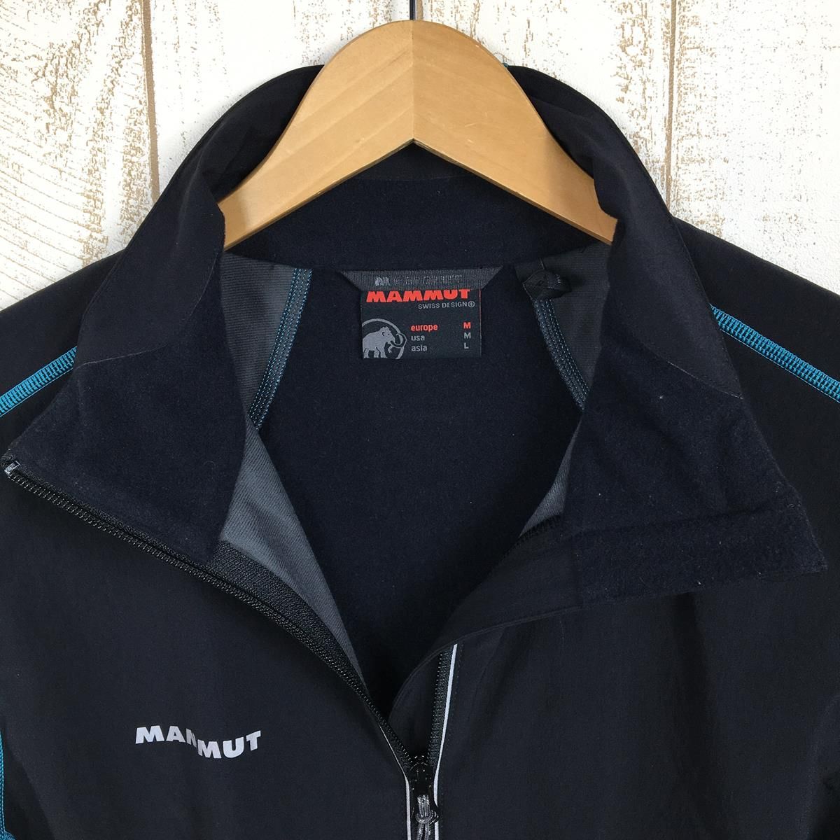 美品  ブラック系】 M Men's Mammut ジャケット エナジー ) マムート ( 男性用