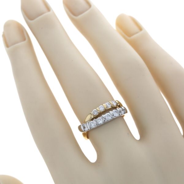 よしこ⭐︎ダイヤプラチナ18金リング10号 18金 プラチナ PT900 コンビ リング をお買取りしました。 | R&K