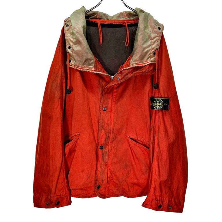 STONE ISLAND 88SS RASO GOMMATO コーティングハイネックフーデッド