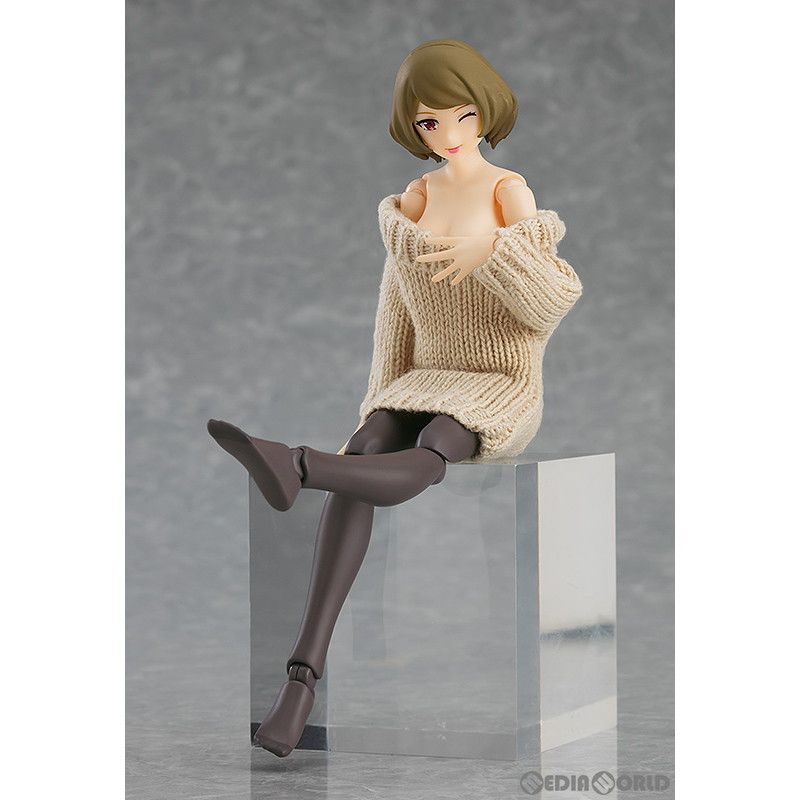 figma574 女性Body （チアキ）オフショルセーターワンピコーデ Amazon.co.jp | figma Styles 女性body[チアキ] with オフショル