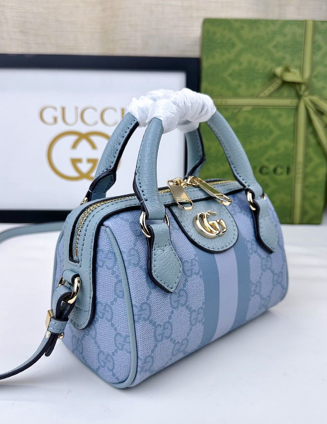 今日特価】GUCCI オフィディア スーパーミニ ハンドバッグ