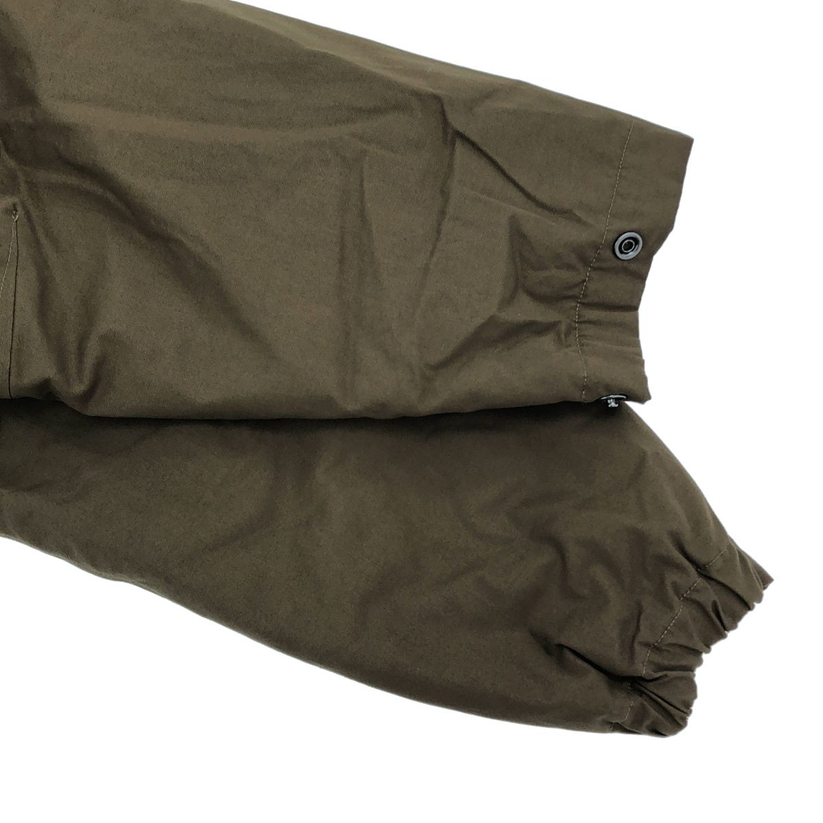 GOLD ゴールド SNOW PARKA W/BOUCLE WOOL KNIT モッズコート オリーブ