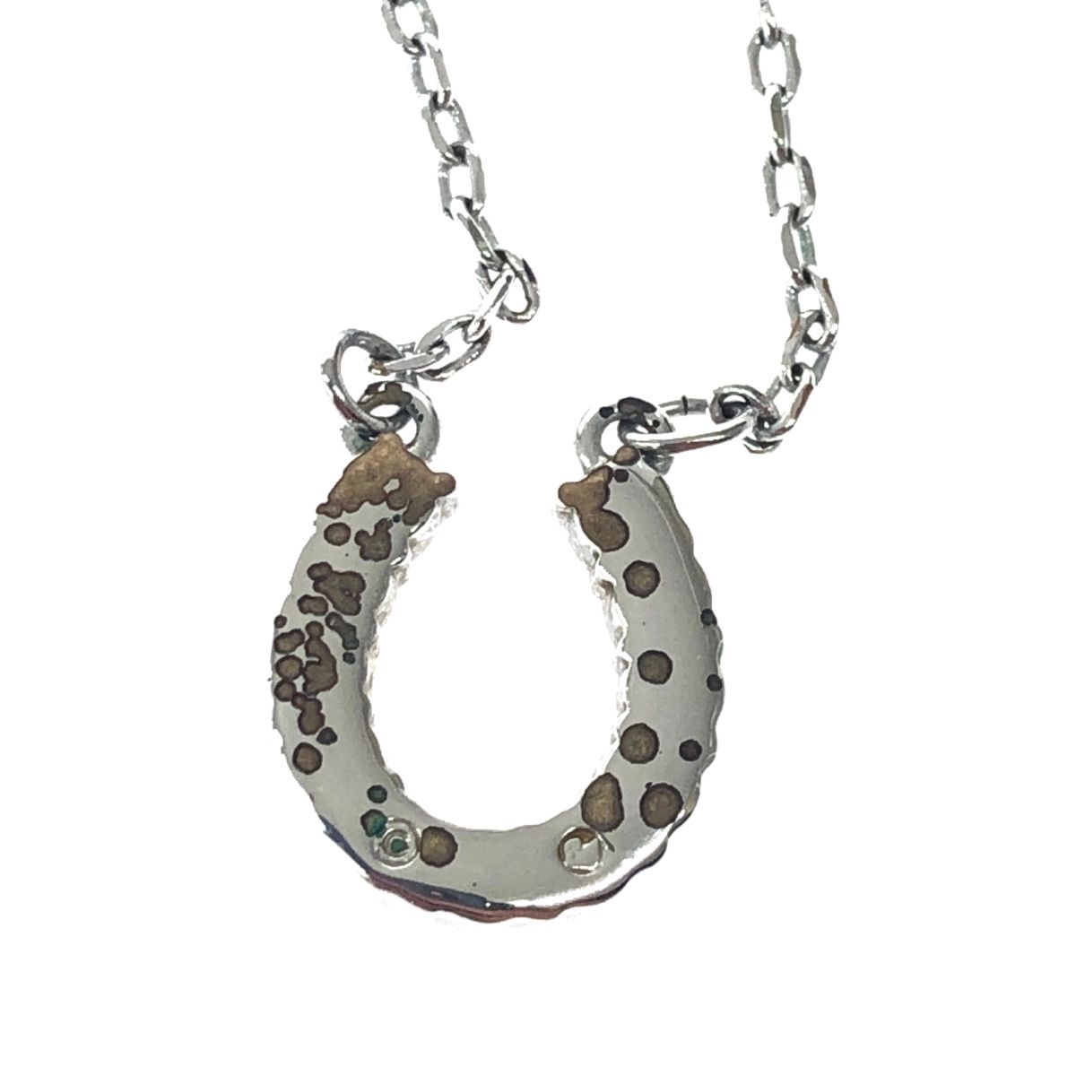 新品　SWAROVSKI 馬蹄型ネックレス スワロフスキー SWAROVSKI ネックレス ペンダント ホワイト 馬蹄