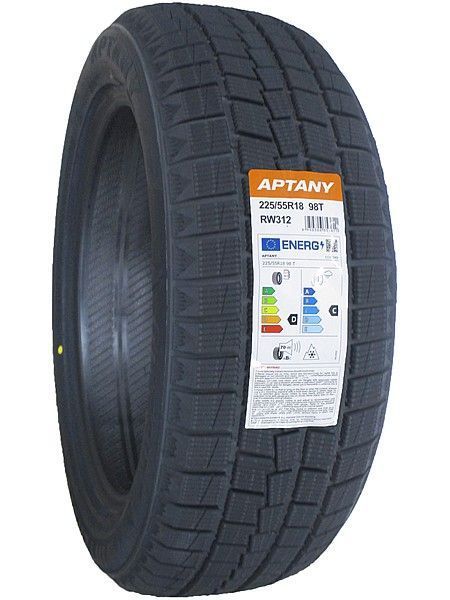 精妙な 2本セット 225 55R18 製 スタッドレスタイヤ APTANY RW312 沖縄県は除く 225 55 18 スタッドレス 即 可
