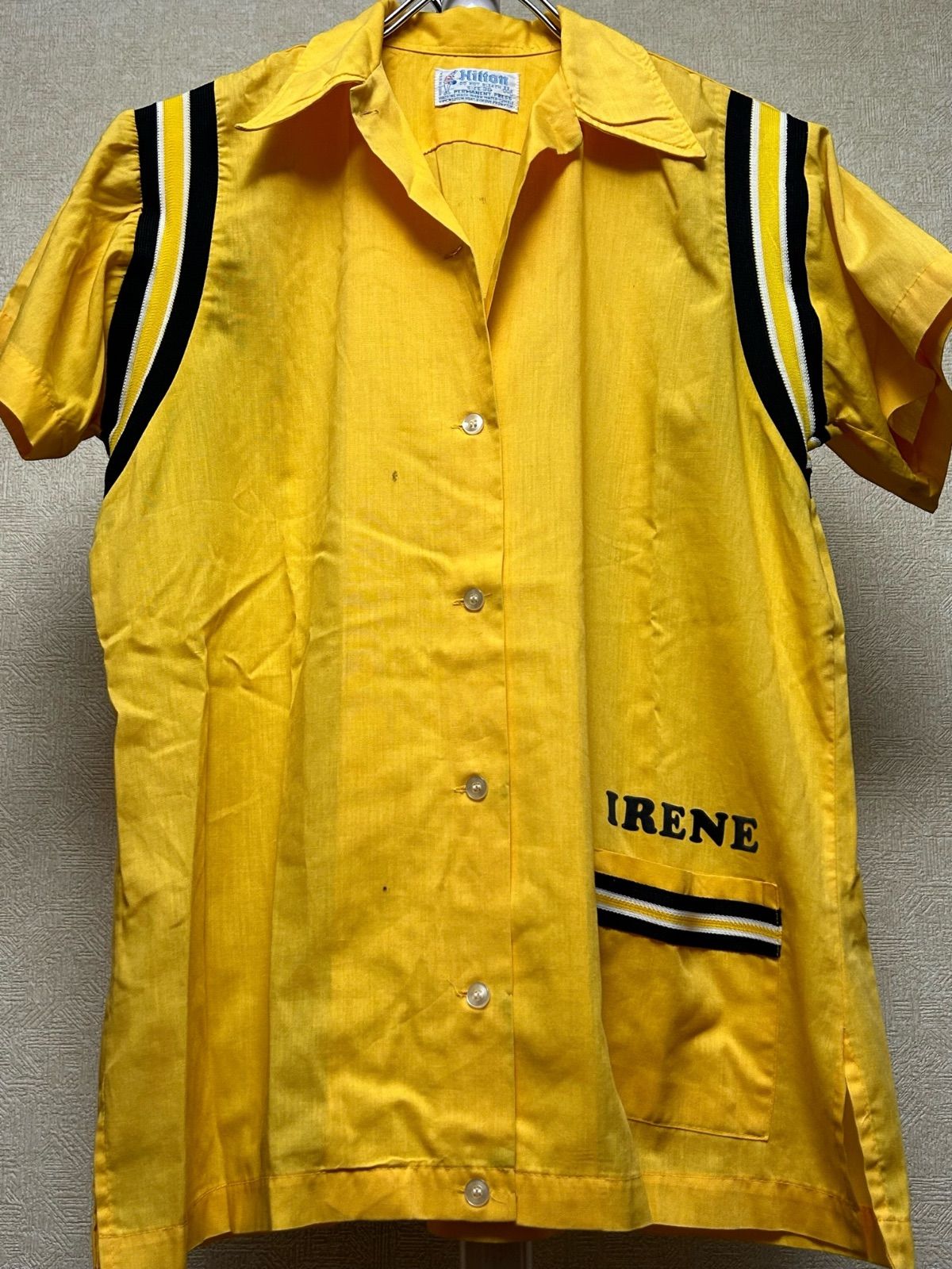 Hilton ボーリングシャツ 36 ヴィンテージ ヒルトン メンズ sサイズ