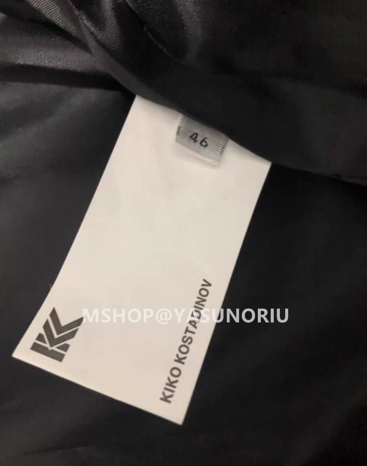 kiko kostadinov new york limited pop up kk jacket 46