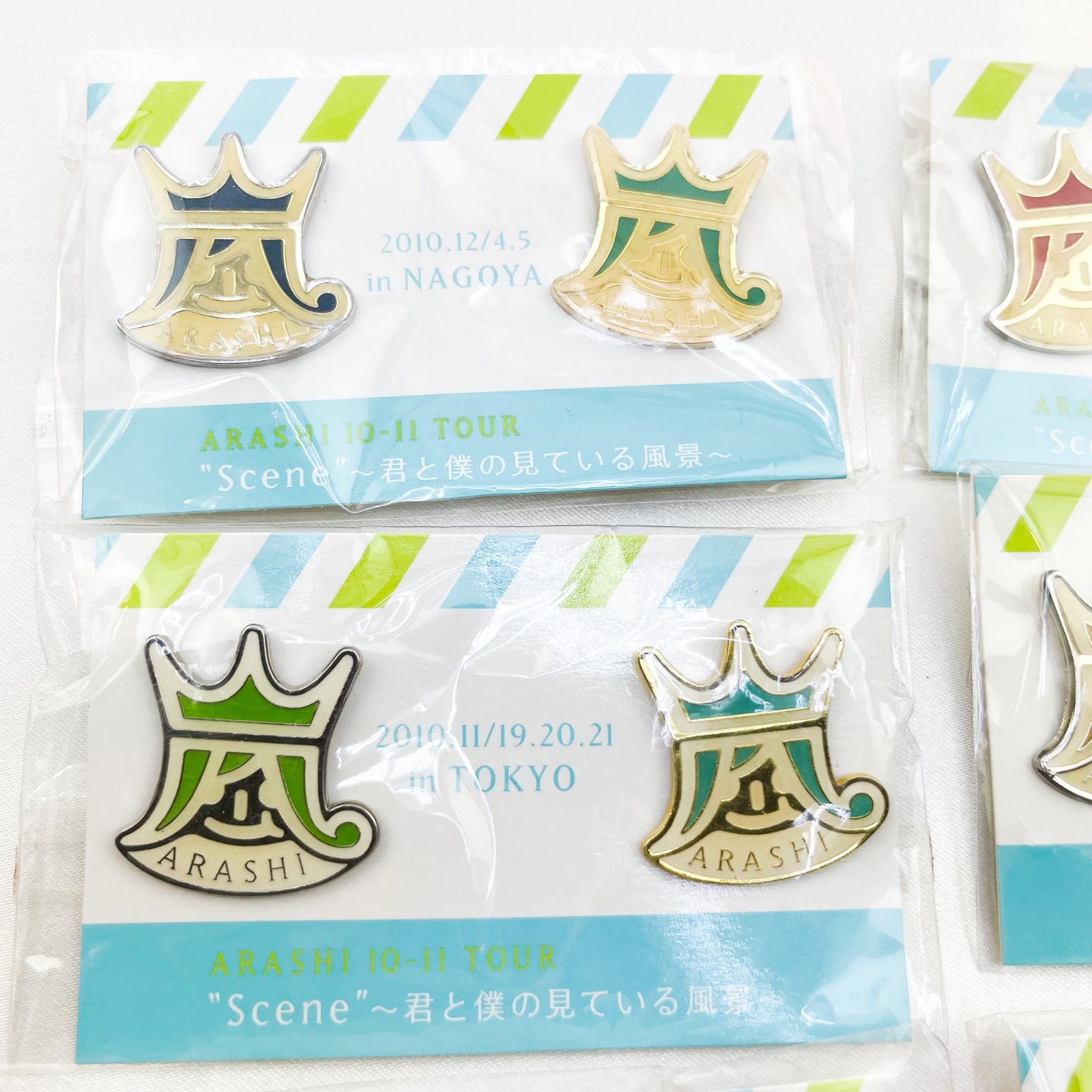 新品 未開封 嵐 ARASHI 君と僕の見ている風景 会場限定 ピンバッジ 6