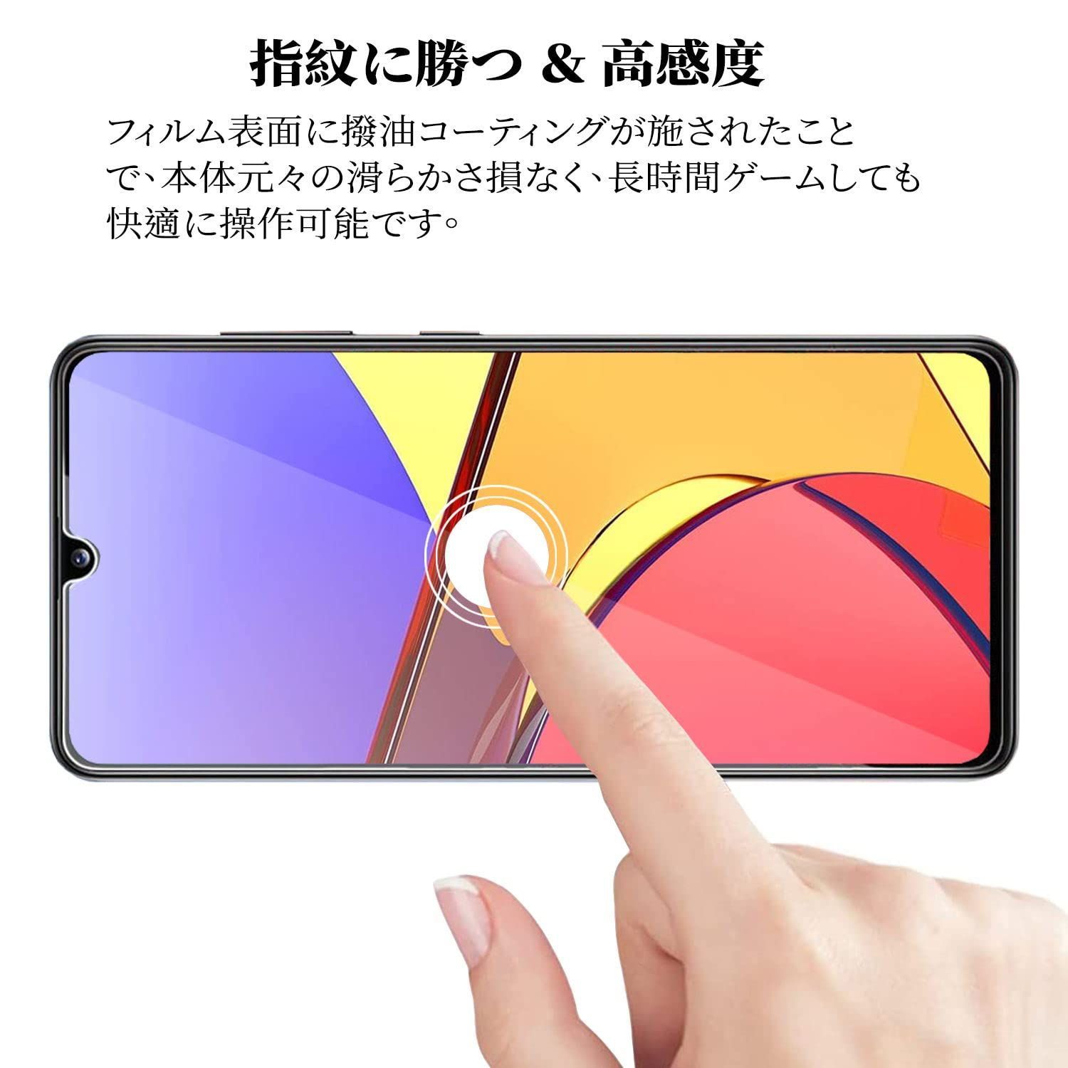 匿名配送】Galaxy A21 用 ガラスフィルム SC-42A SCV49 【2枚セット