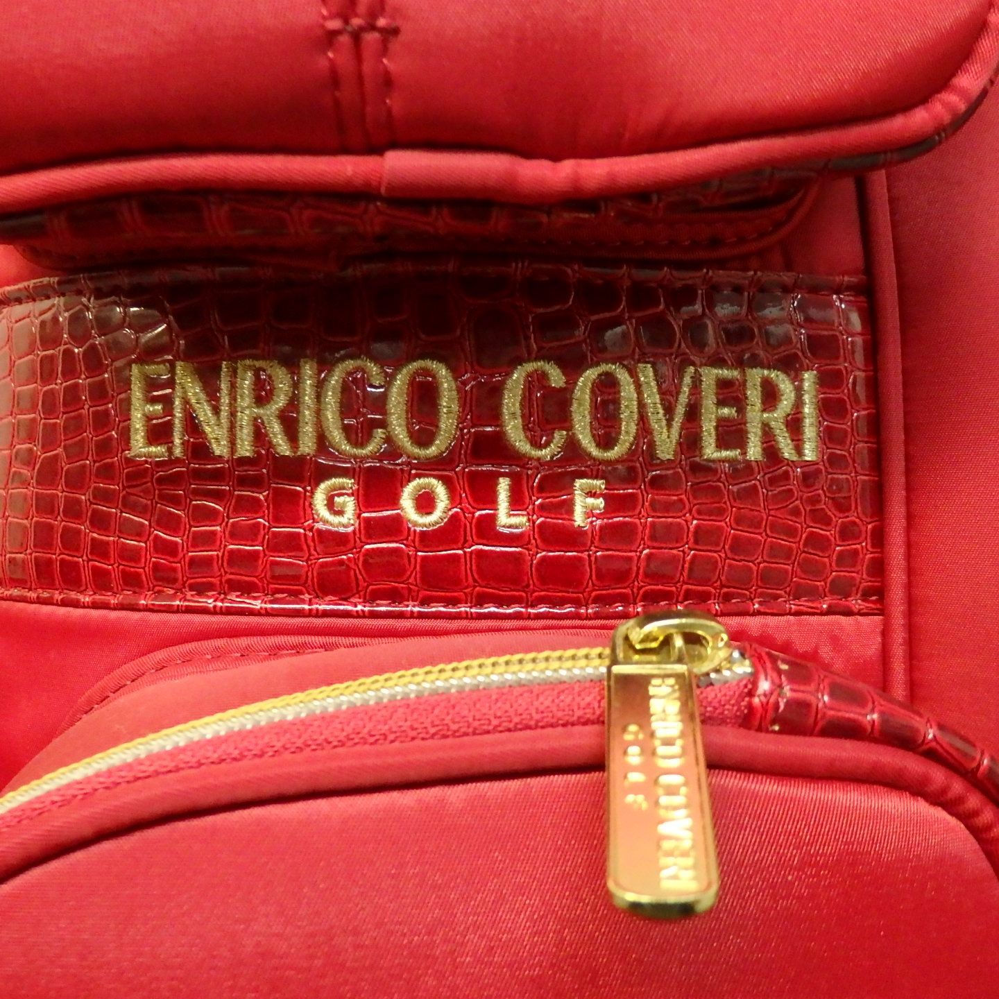 ENRICO COVERI GOLF】エンリココベリゴルフ キャディバック * - メルカリ