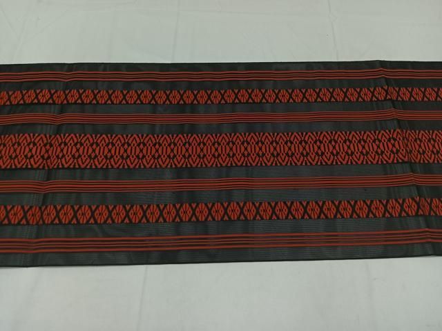 取引 平和屋着物＊夏物 本場筑前博多織 八寸名古屋帯 紗献上 正絹 逸品