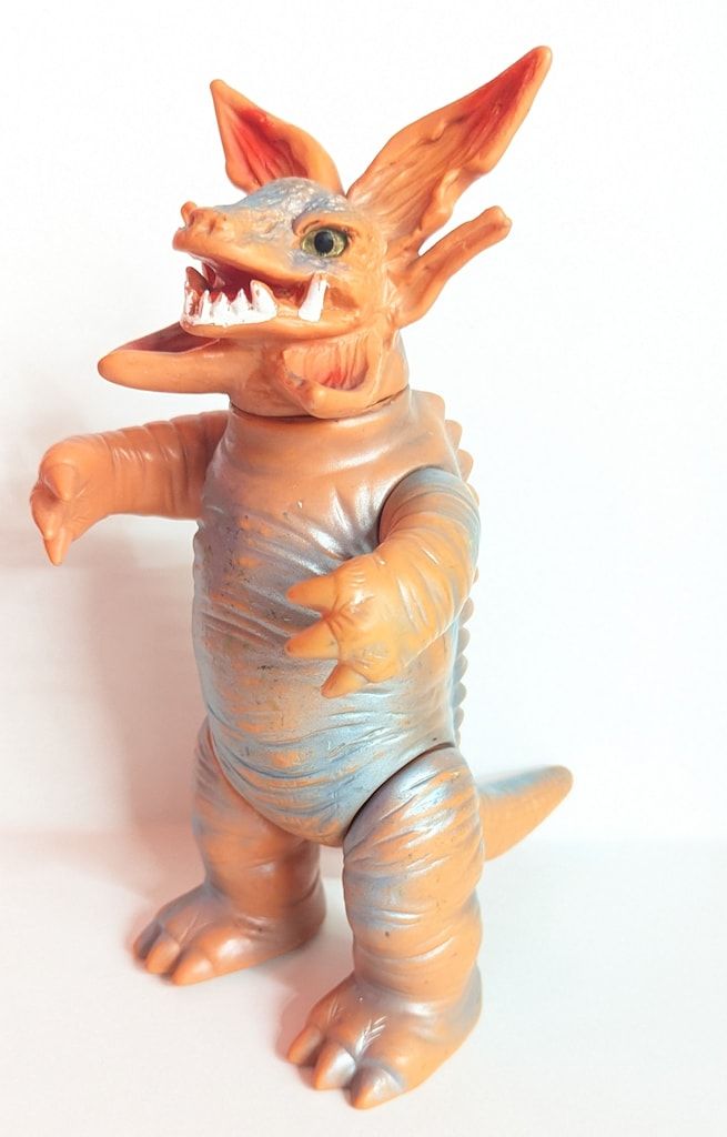 マルサン スタンダードサイズ ガボラ 230mm 橙成型に黒銀と赤