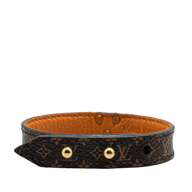 Louis Vuitton レザー ブレスレット　M6024 17 LOUIS VUITTON レザーブレスレット