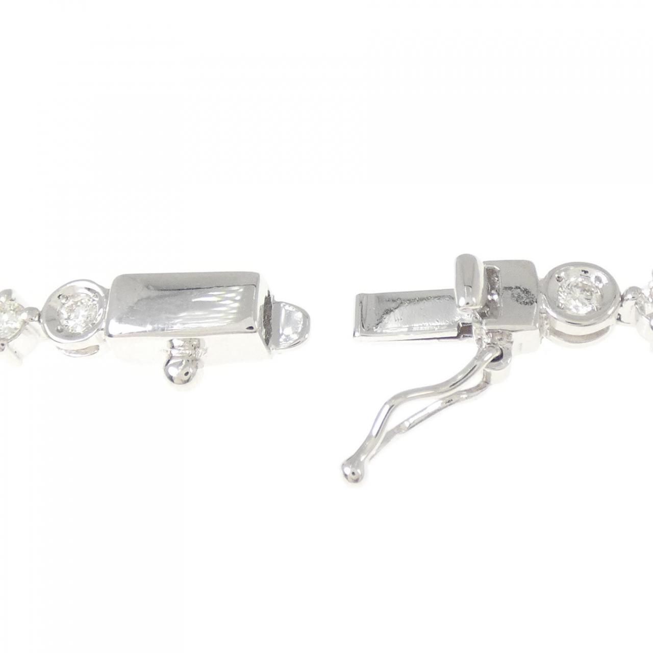 DTC ブレスレット ダイヤ ダイヤモンド 1.50ct LINE K18WG