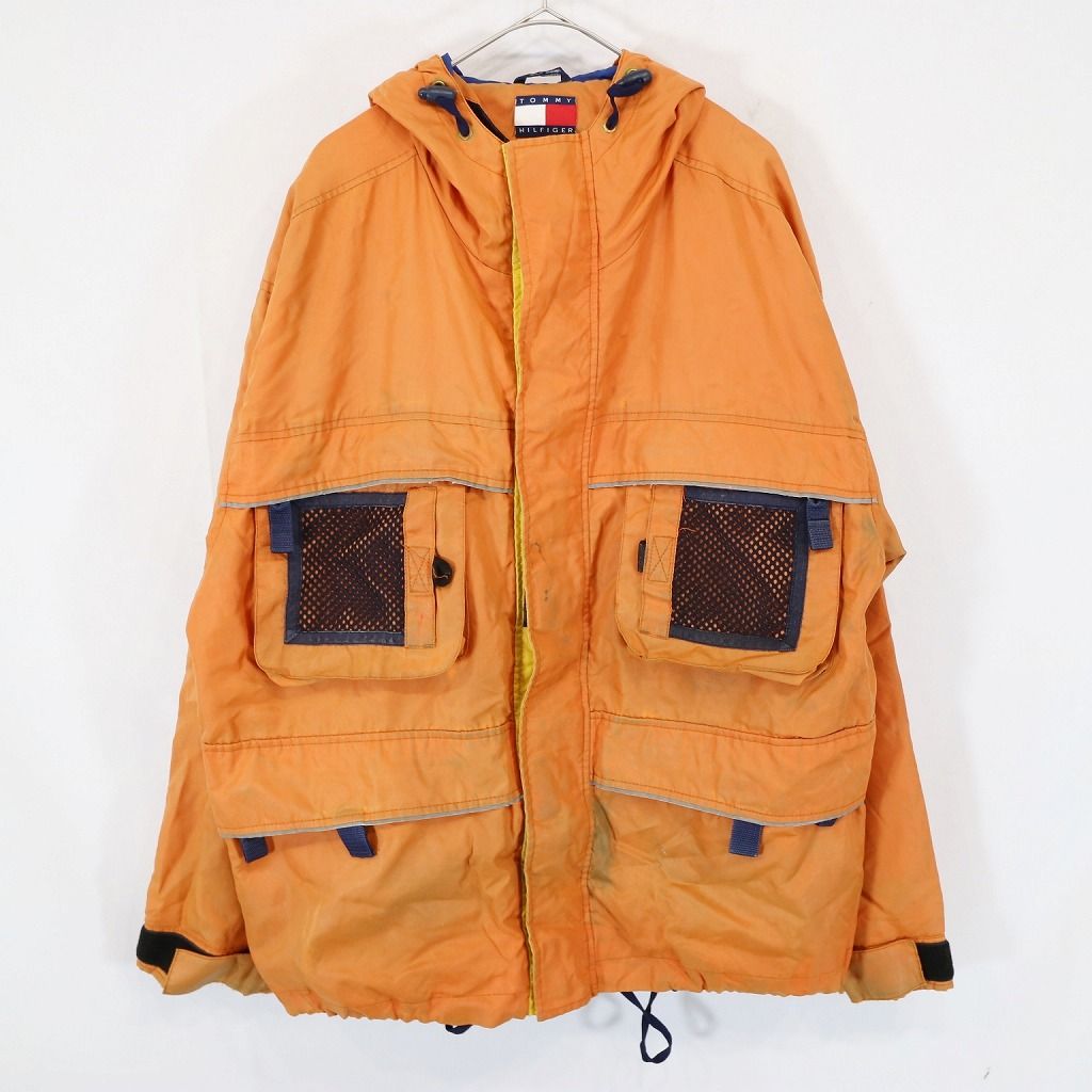 SALE/ 90年代 TOMMY HILFIGER トミーヒルフィガー ナイロン ジャケット